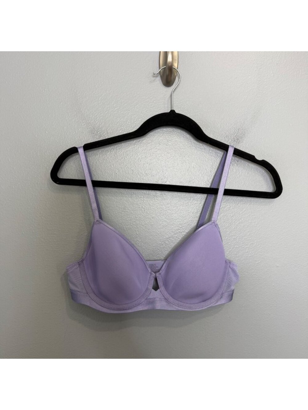 SOMA lightly lined perfect coverage bra in lilac size 34C